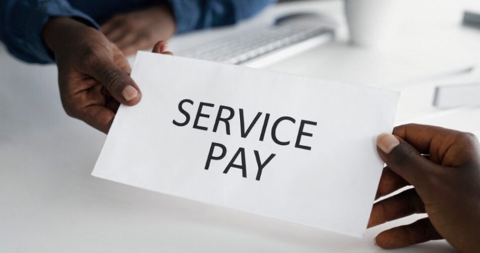 service pay in Kenya